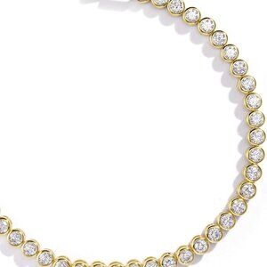 14K Gold Filled Tennis Bracelets for Women |2mm 2.5mm 3mmCubic Zirconia Bezel Go